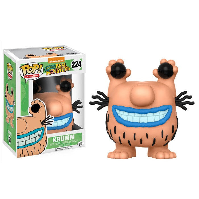 Funko Pop! Vinyl Figure - Aaahh!!! Real Monsters Krumm [224] | Collectible Toy for Fans, Horror Enthusiasts & 90s Cartoon Lovers | Perfect for Display, Gifts & Nostalgic Decor
