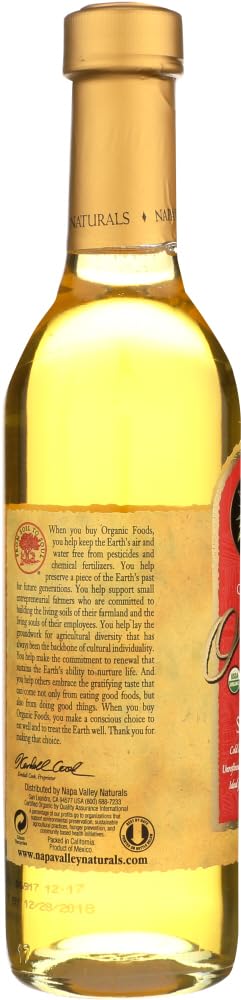 Napa Valley Naturals Organic Cold Pressed Sesame Oil - Pure, Unrefined & Rich in Flavor - Perfect for Cooking, Salad Dressings & Asian Cuisine