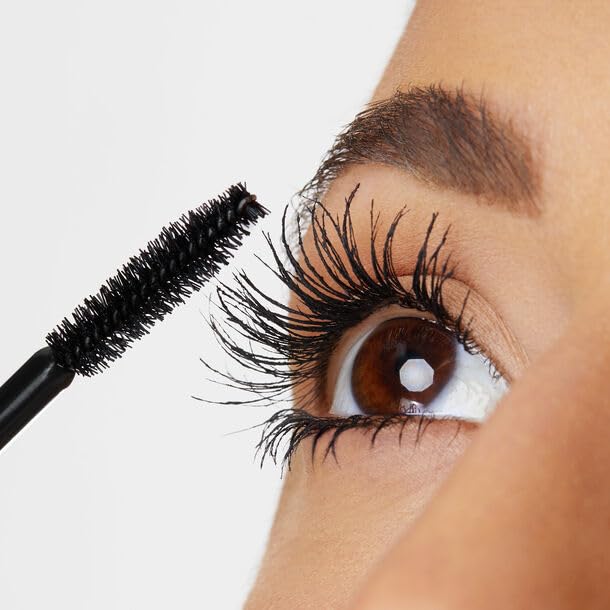 Face Up Jet Black Volumizing Mascara - Smudge-Proof, Curling & Lengthening Formula for Stunning Eyes, 6ml | Perfect for Daily Wear, Special Occasions & Photography