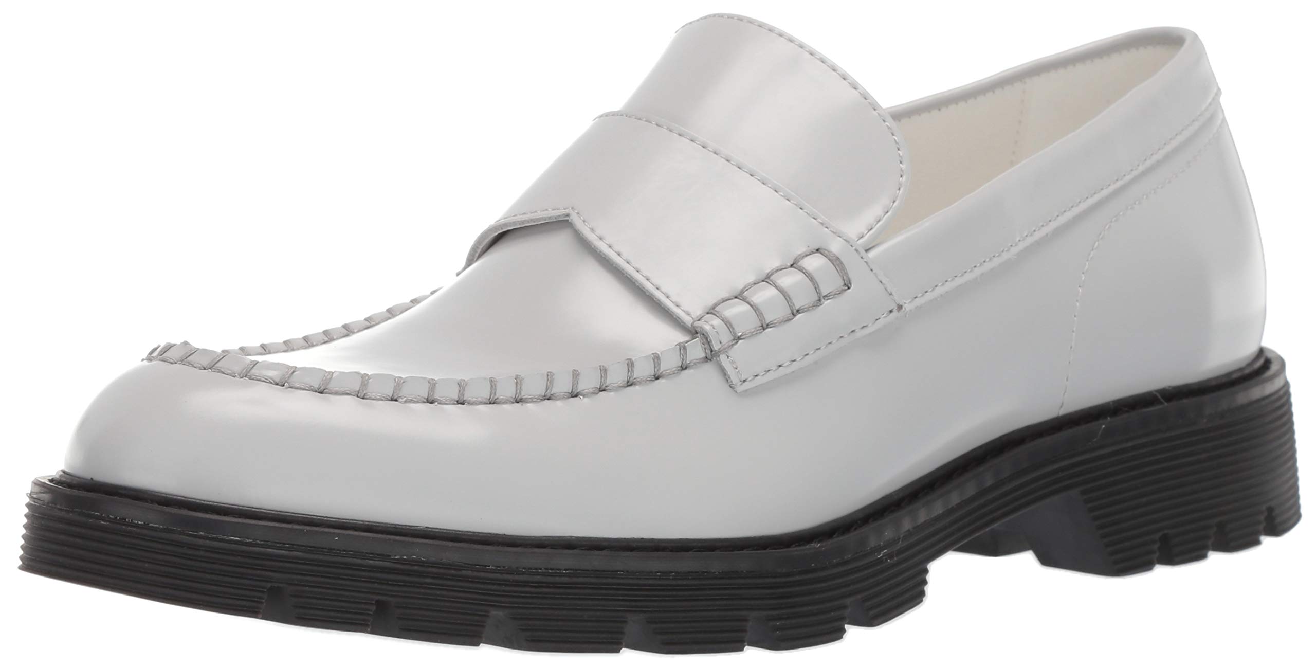 Calvin Klein Jeans Men's Fletcher Leather Loafers - Comfortable & Stylish Slip-On Shoes for Casual Wear, Office & Travel