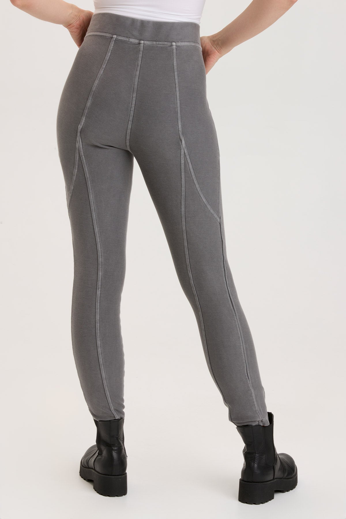 Caraf High-Waisted Leggings - Smokehouse Pigment for Women | Comfortable & Stretchy Workout Yoga Pants | Perfect for Gym, Running, and Lounge Wear