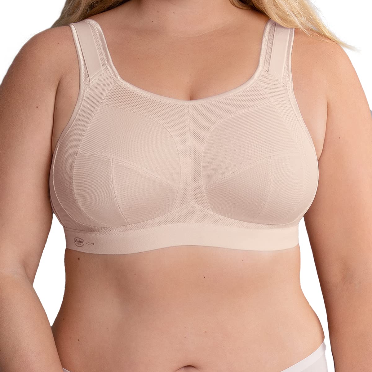 Anita Women's Extreme Control Plus Sports Bra 5567 - Smart Rose 30H - High Impact Workout Bra for Running, Yoga & Gym