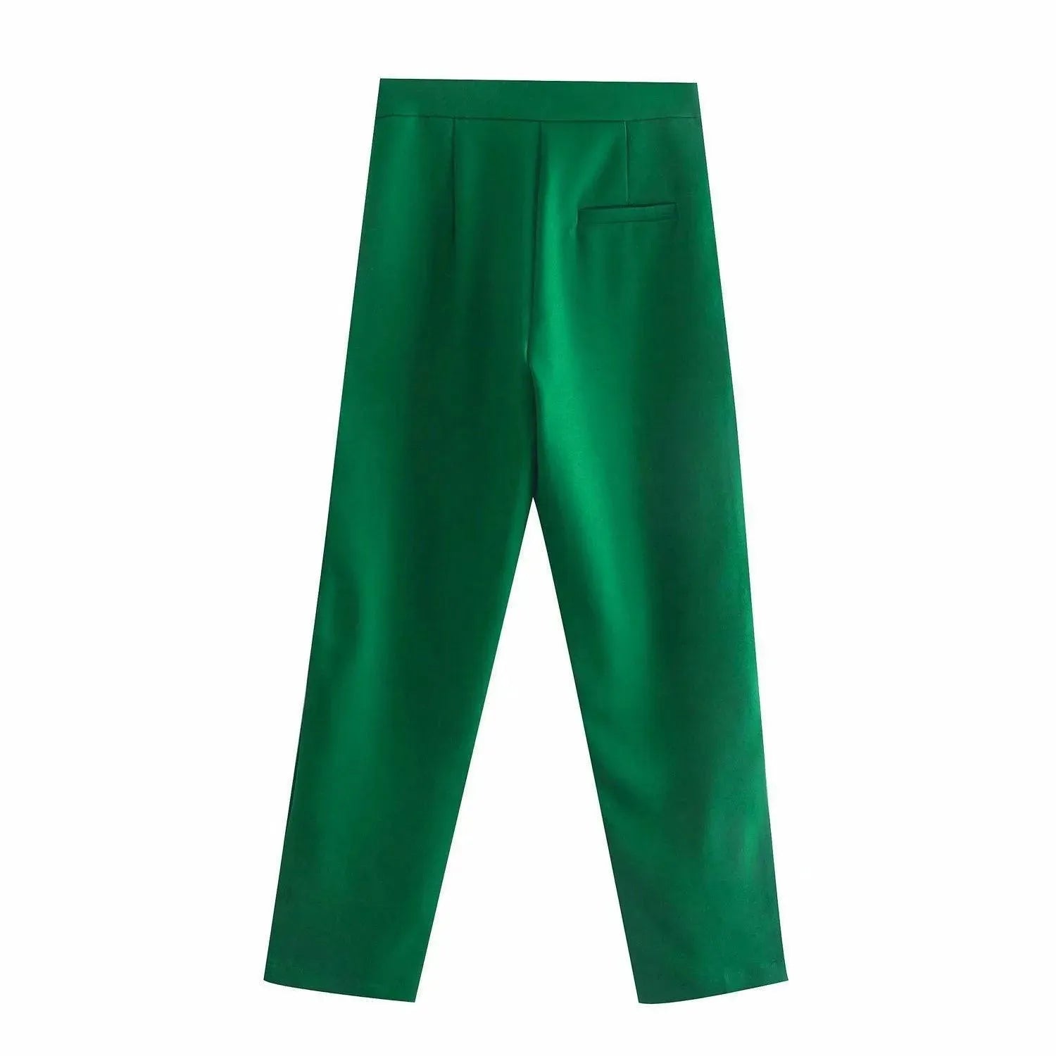 Stylish Women's Dark Green Pantsuit - Professional Office Wear & Formal Business Attire for Women | Perfect for Work, Interviews, and Special Occasions