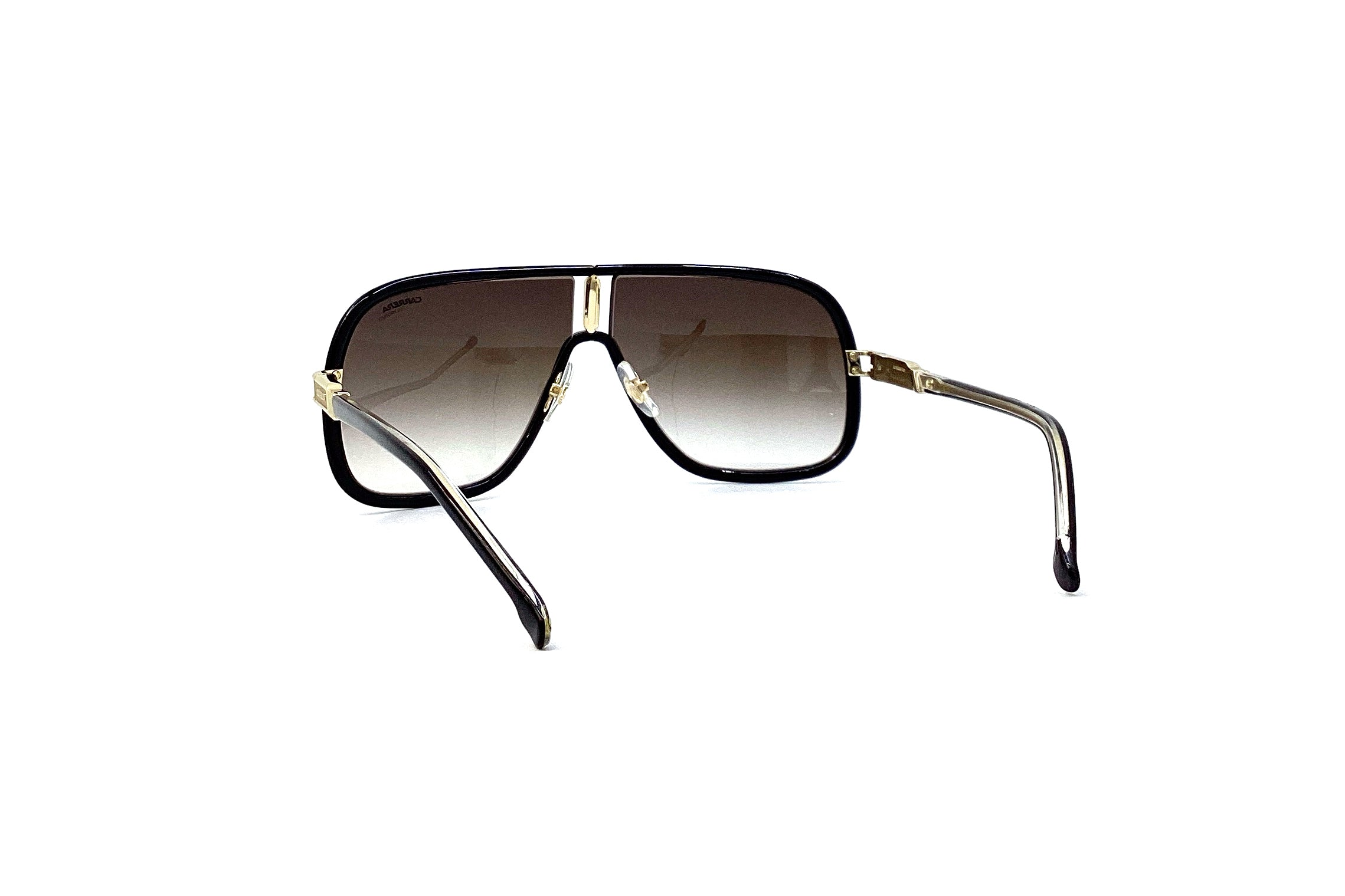 Carrera Flaglab 11 Sunglasses - Black Brown Polarized UV Protection - Perfect for Driving, Outdoor Sports & Beach Vacations