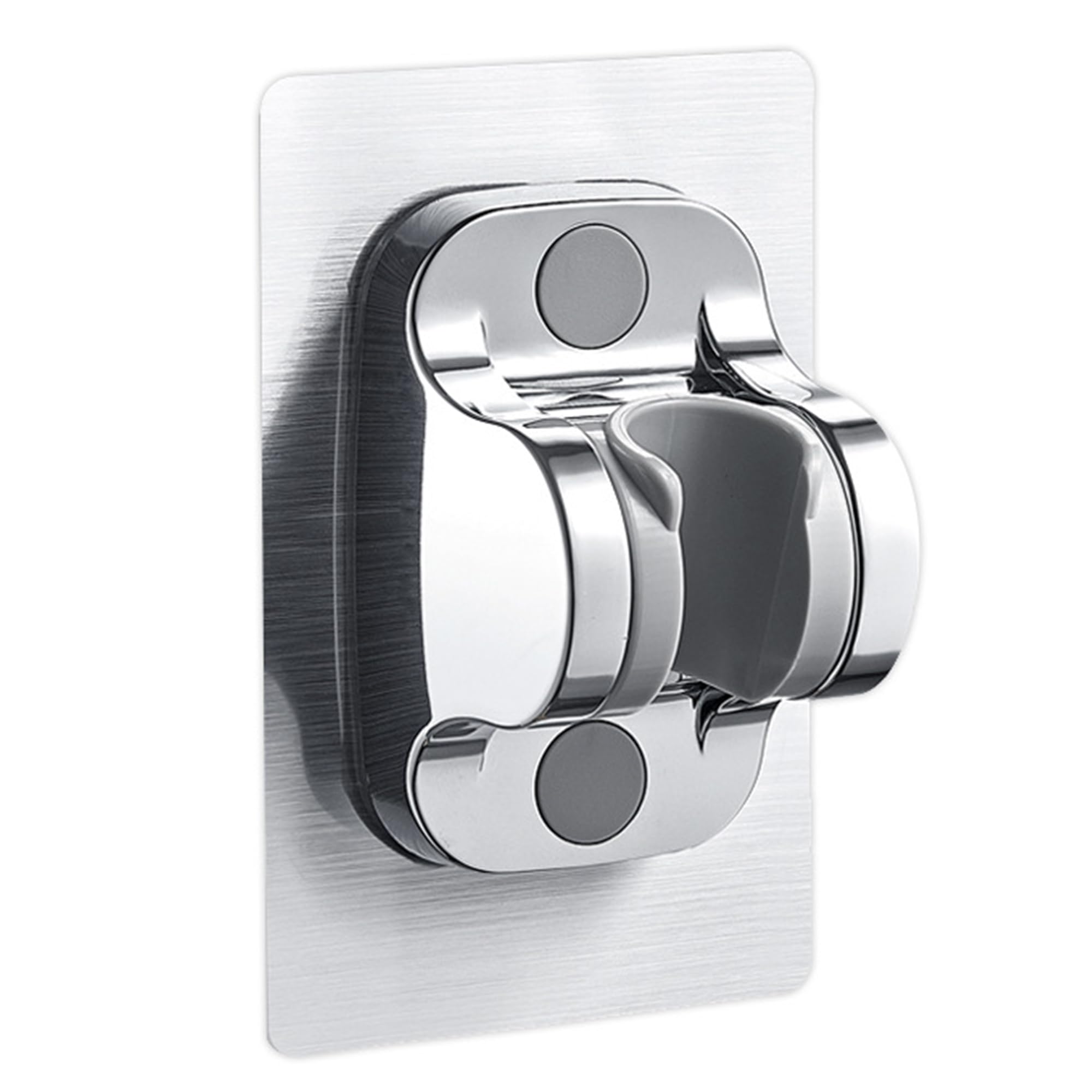 **Strong Adhesive & Waterproof Shower Head Holder Wall Mount - No Drilling Adjustable Handheld Shower Head Holder for Bathroom, Shower Stall & Bathtub - Perfect for Home, Hotel & Spa Use**
