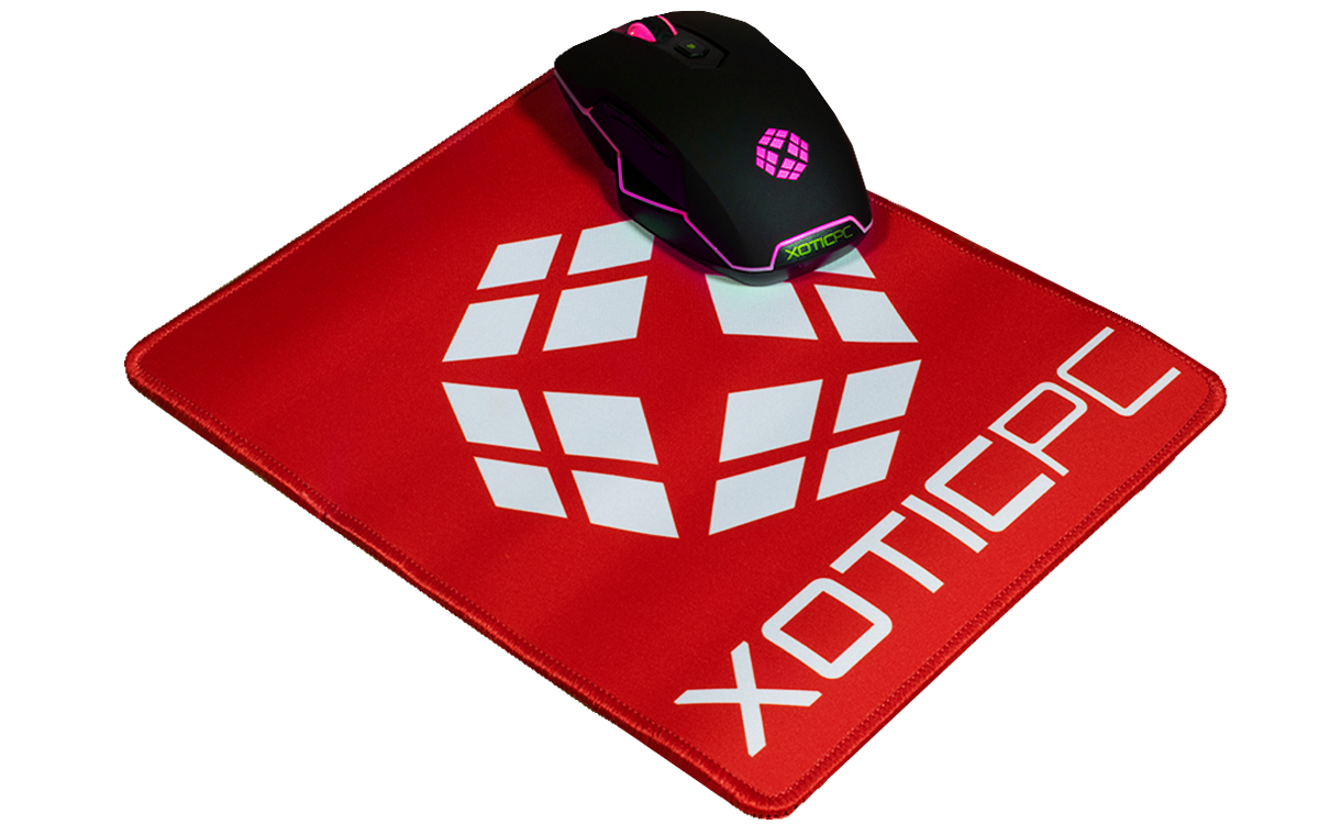 XOTIC PC Gaming Mouse Pad - Large Non-Slip Rubber Base, Smooth Surface for Precision Control - Perfect for Gamers, Office Work & Graphic Design (Grads & Dads Special)