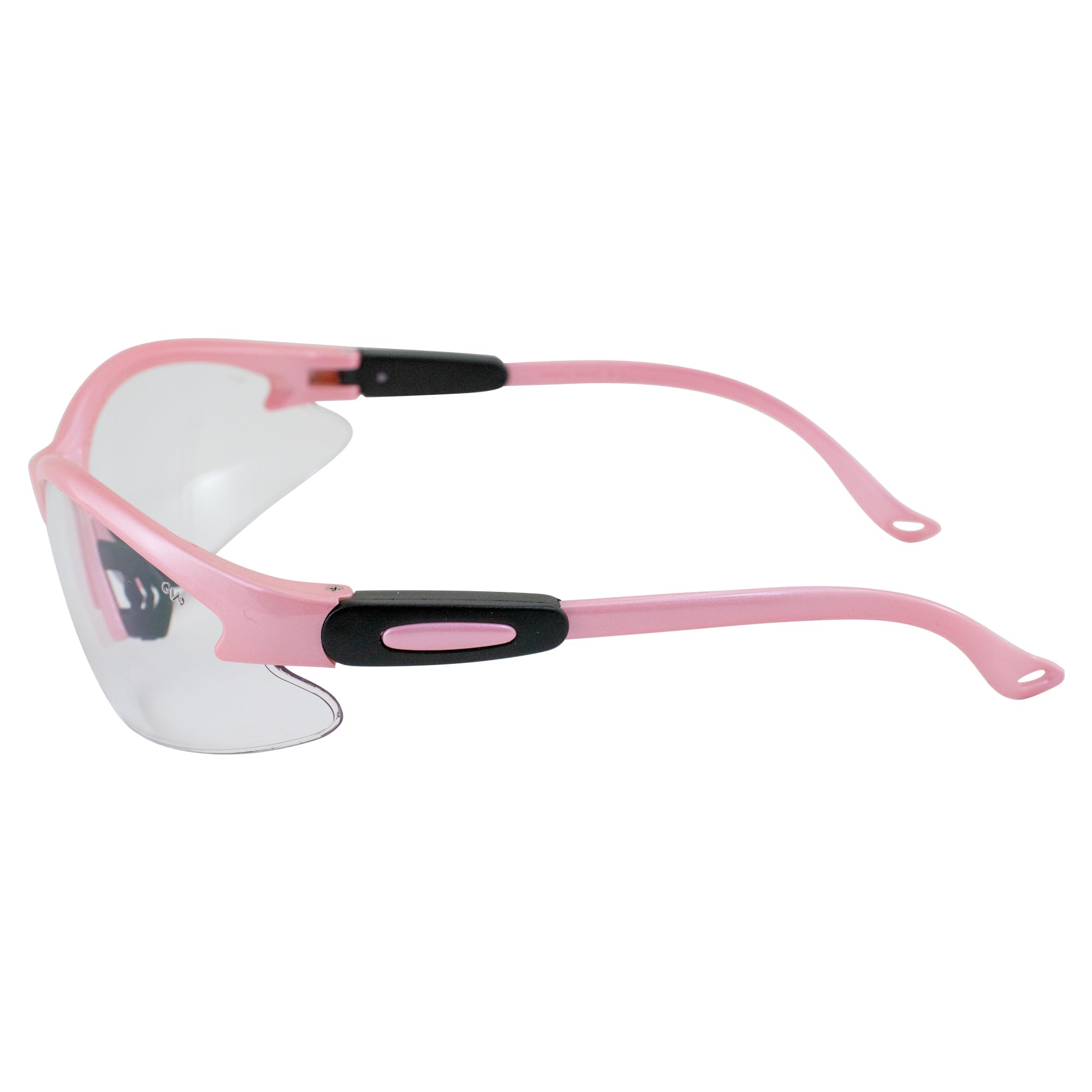Cougar Safety Glasses for Nurses, Dental & Shooting - Light Pink Frame for Women & Men | Work & Outdoor Use