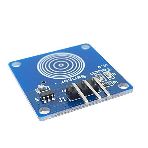 e-INFINITY TTP223B Capacitive Touch Sensor Module - Digital Touch Switch for Arduino DIY Projects | Smart Electronics Starter Kit | Home Automation & Robotics Applications