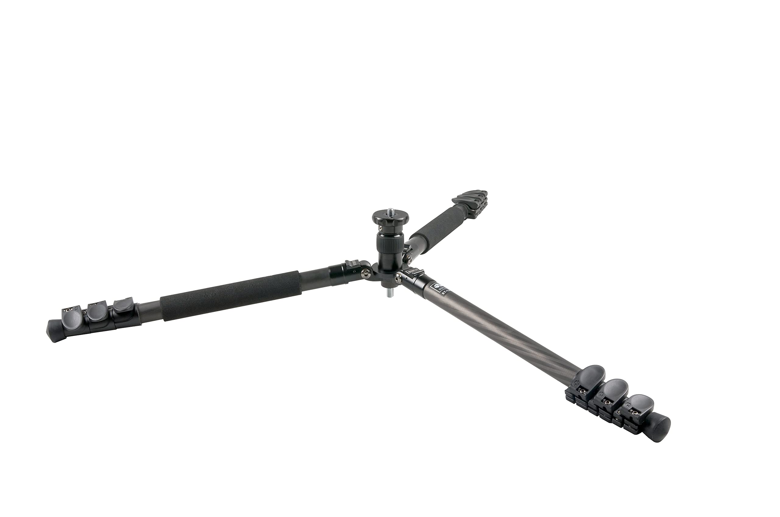 SIRUI ET-1204 4-Section Carbon Fiber Travel Tripod with VA-5X Fluid Video Head - 55.1
