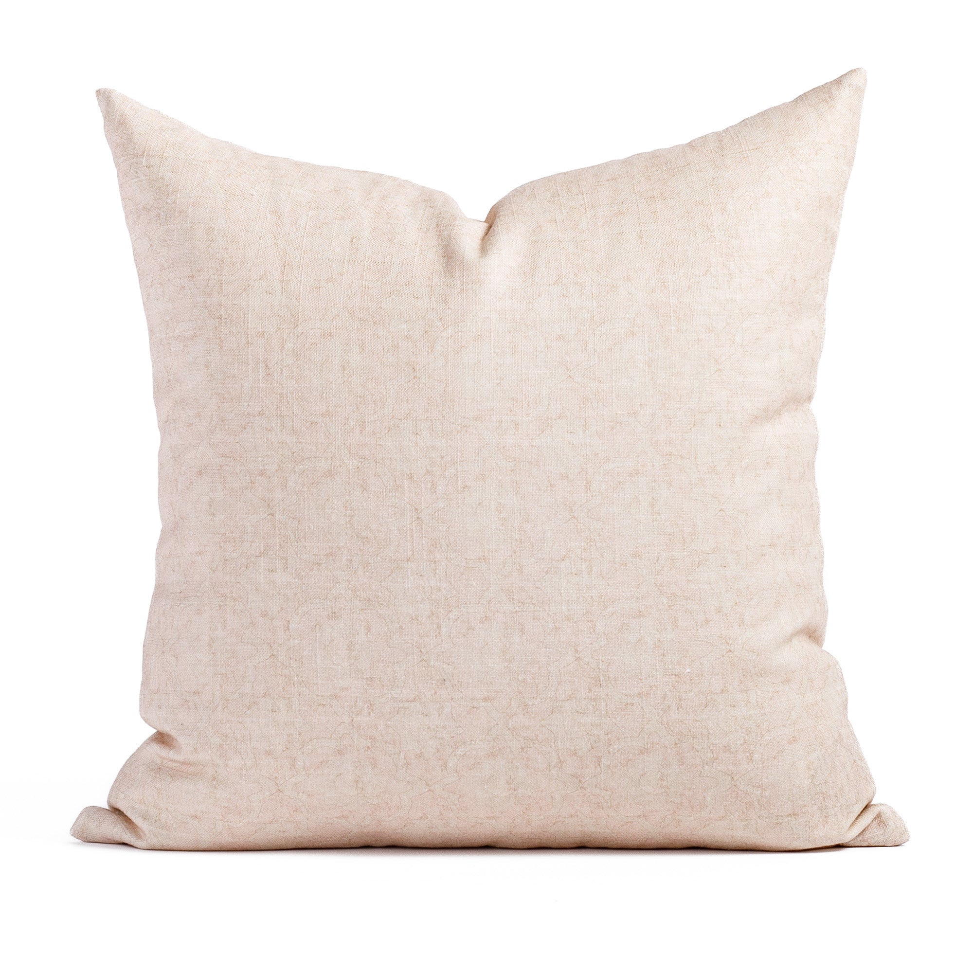 Alia 20x20 Inch Decorative Throw Pillow Cover - Soft Blush Pink Cushion for Sofa, Bed & Home Decor - Perfect for Living Room, Bedroom & Dorm
