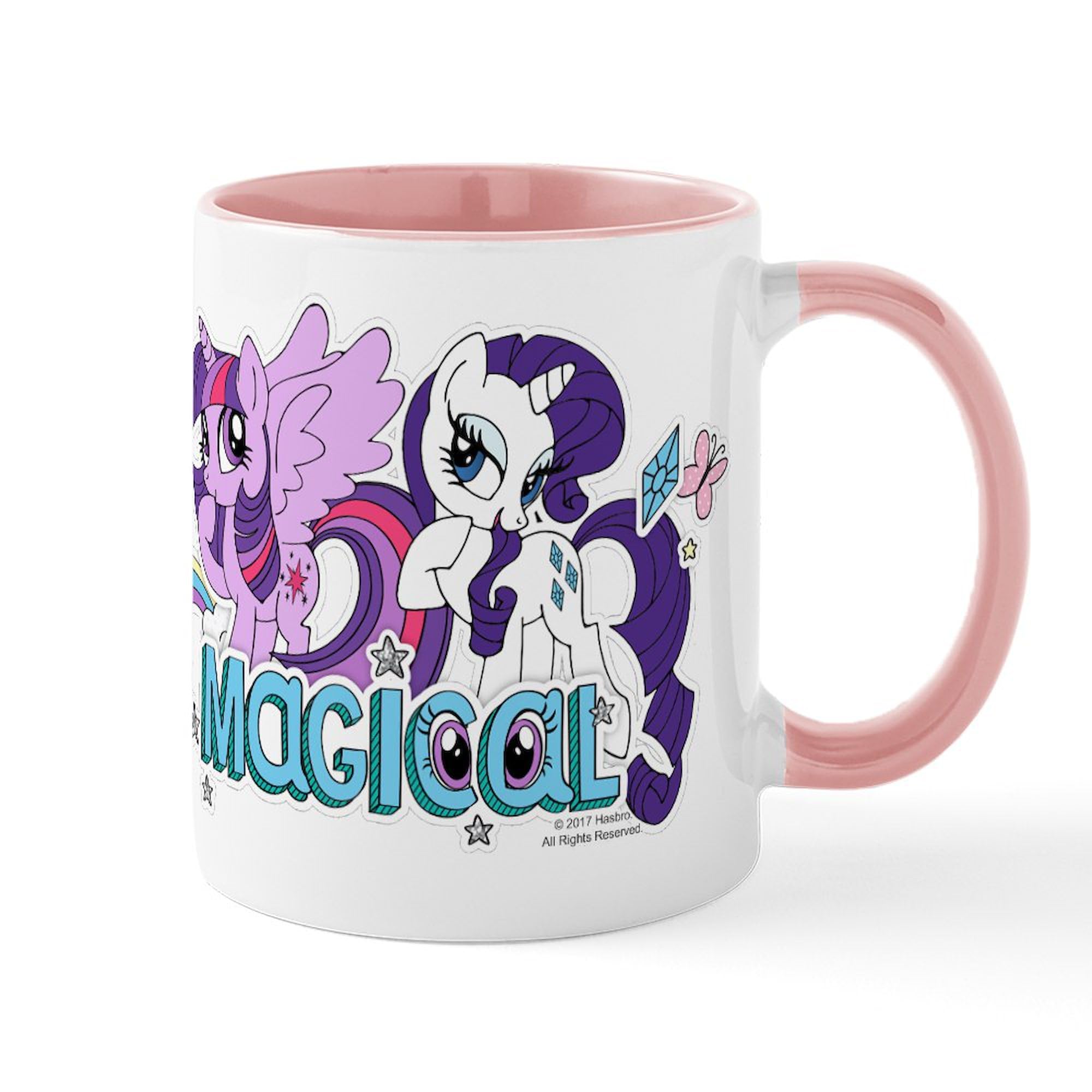 MLP Magical Mugs 11 oz (325 ml) Ceramic Coffee Cup - My Little Pony Themed Drinkware for Tea, Coffee & Hot Chocolate - Perfect Gift for Kids & Collectors