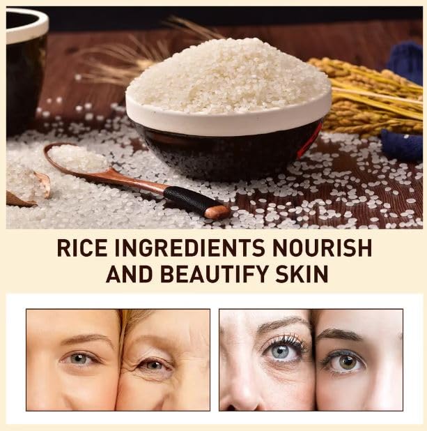 Kudh White Rice Serum for Anti-Aging & Acne - Brightening, Hydrating & Nourishing Facial Treatment (30ml) | Perfect for Daily Skincare Routine & Glowing Complexion
