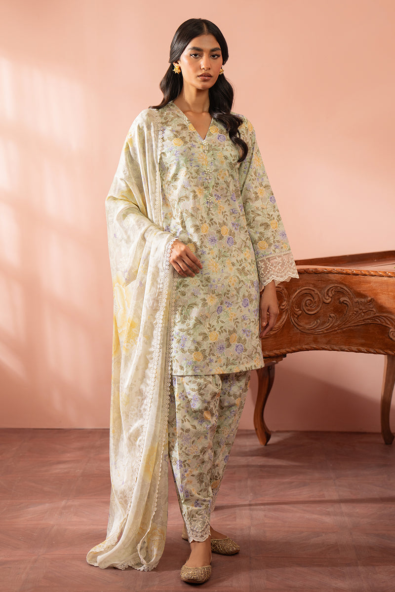 AQUA PLUSH 3-Piece Ethnic Outfit Set (Shirt, Dupatta & Trousers) for Women - Comfortable & Stylish Indian Traditional Wear - Perfect for Festivals, Weddings & Cultural Events