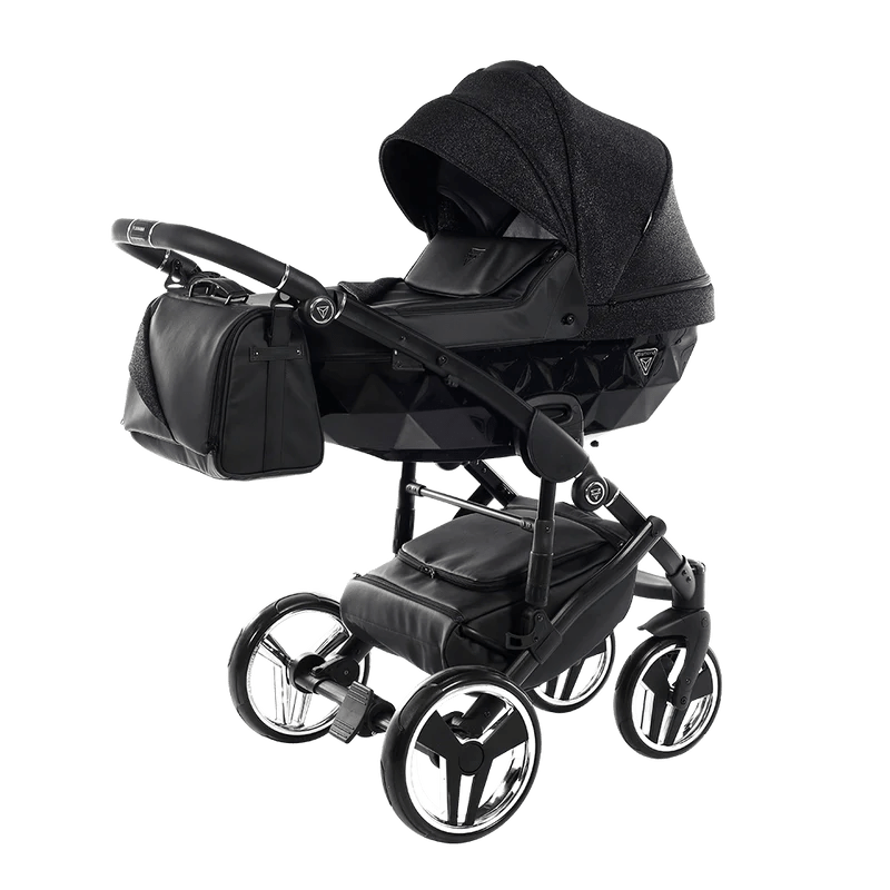 Junama Stardust Baby Stroller - Lightweight Compact Travel Stroller with Adjustable Canopy & Storage Basket | Perfect for Newborns, Toddlers, Travel, Shopping & Daily Walks