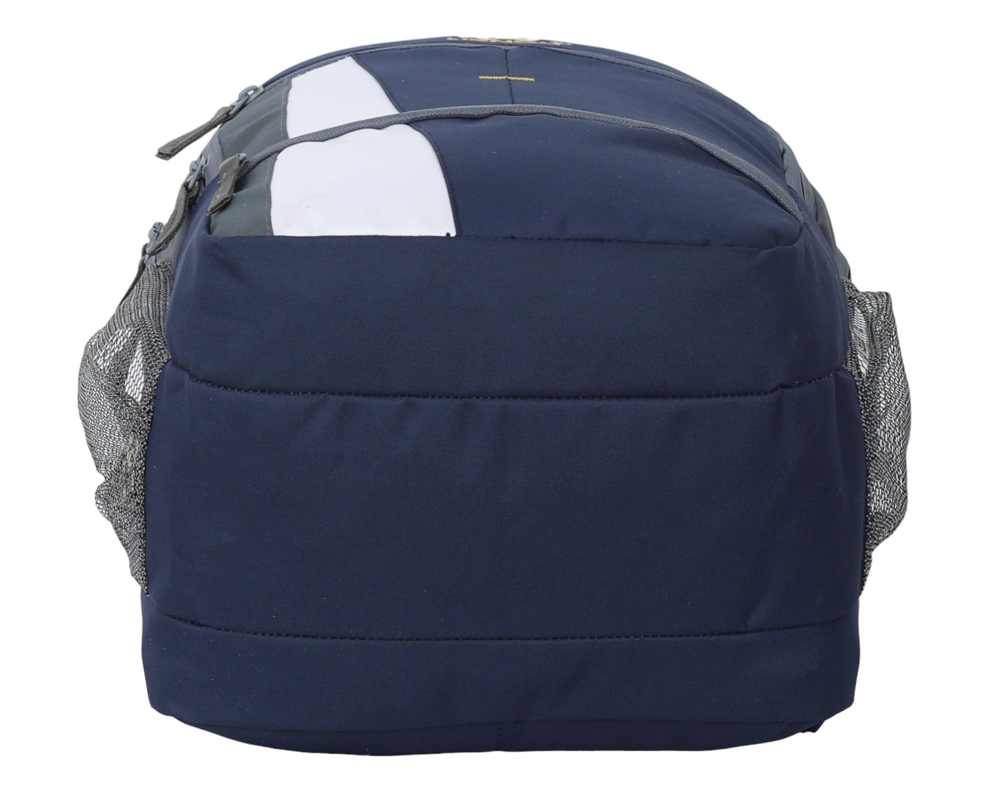 Waterproof School Backpack for College Students - Durable Laptop Bag with Analog Watch for Men & Women (Navy Blue) - Perfect for School, Travel & Outdoor Activities