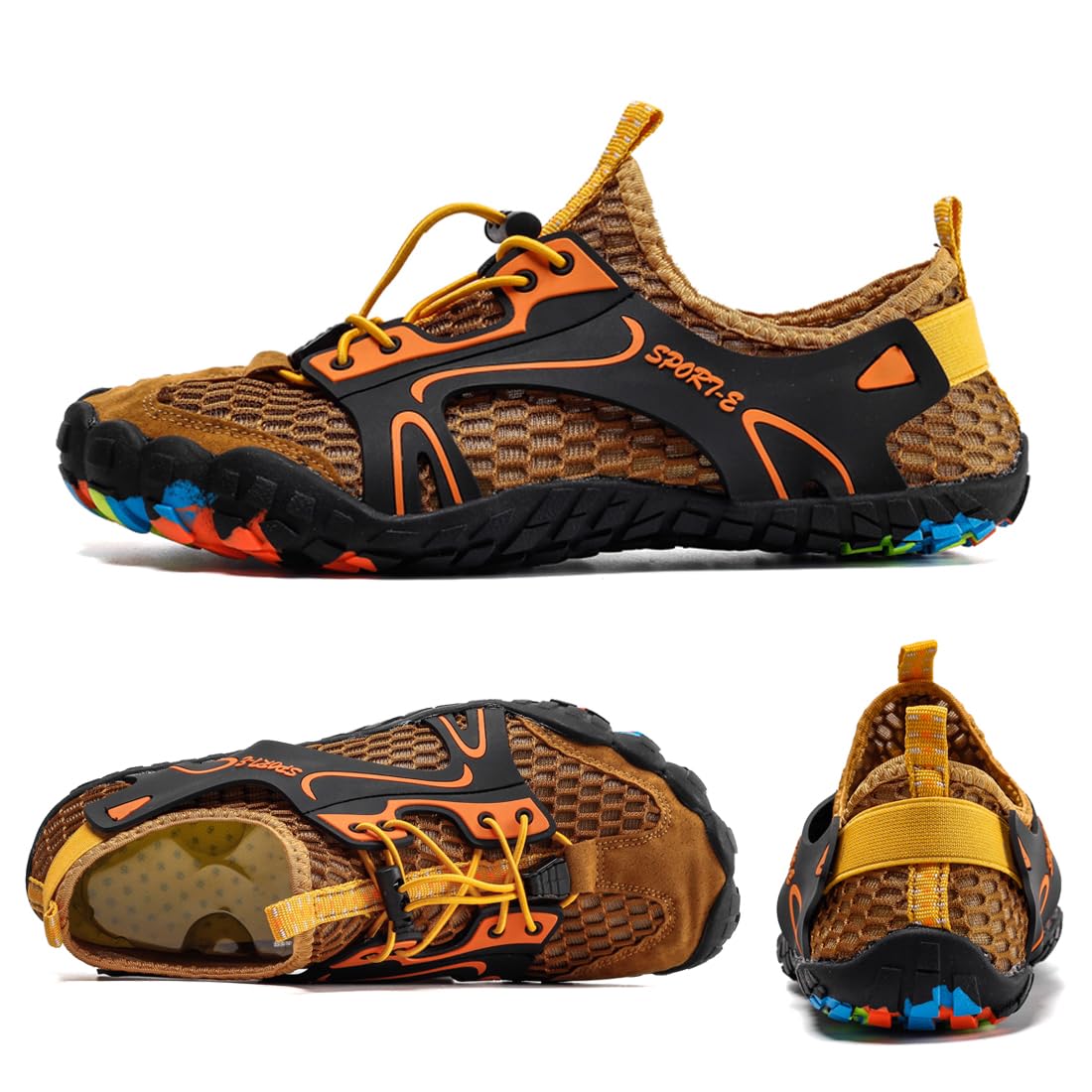 Barefoot Water Shoes for Women & Men - Lightweight Quick-Dry Aqua Shoes for Beach, Surfing, Diving, Sailing & Outdoor Sports | Perfect for Swimming, Hiking & Travel Adventures