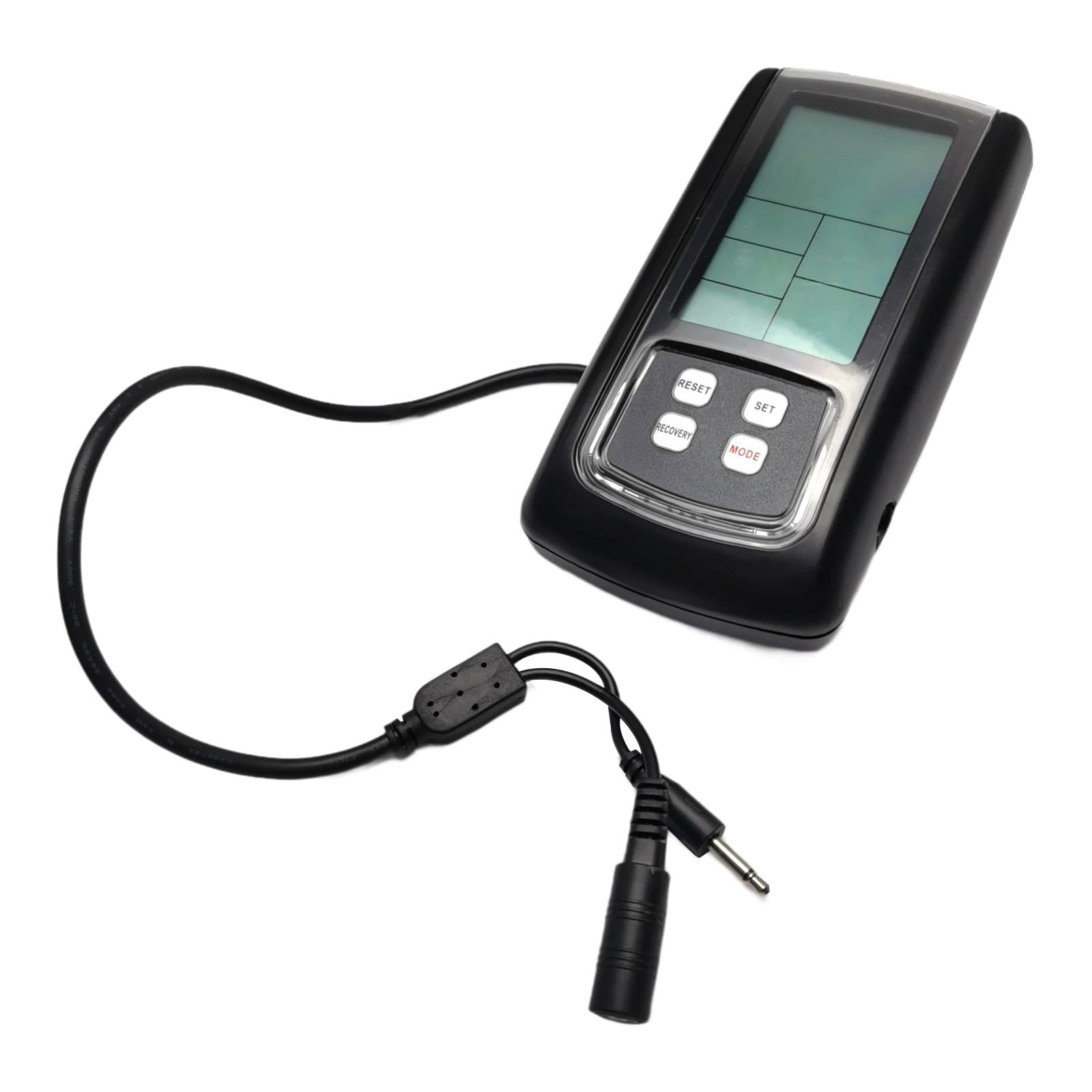 Qialexicon Bike Speedometer - Wireless Cycling Computer with Heart Rate Monitor, LCD Display for Indoor Exercise Bikes & Stationary Fitness Bikes - Perfect for Home Gym, Spin Class & Cardio Workouts