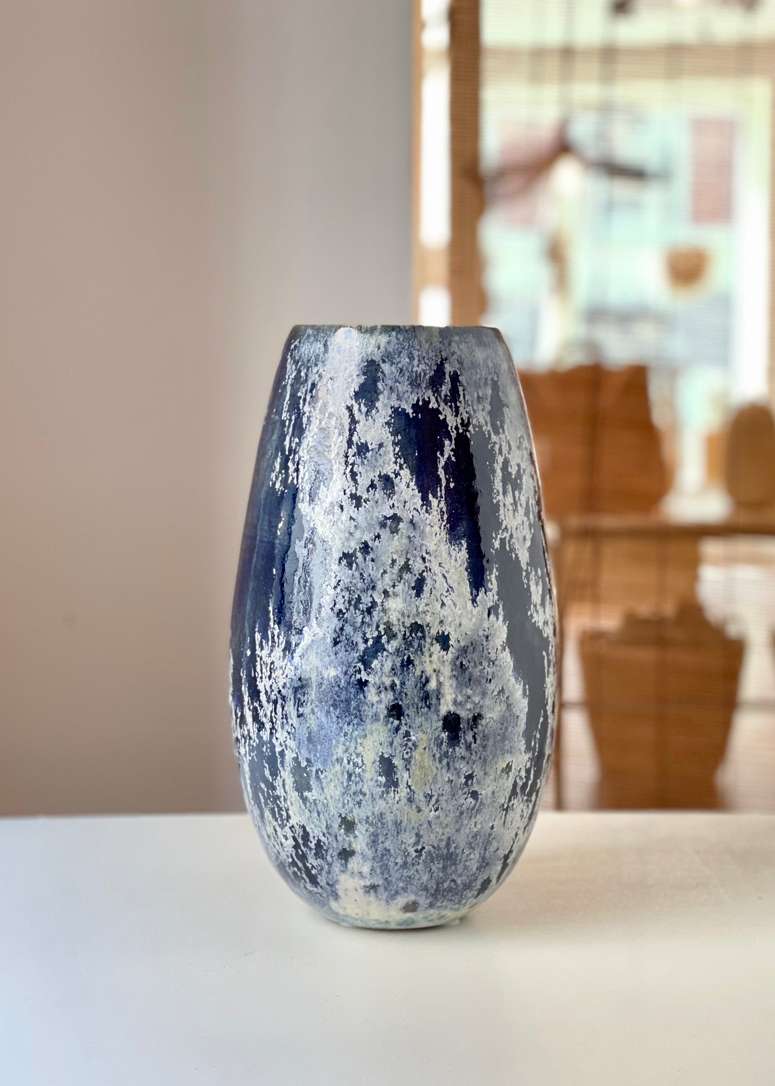 Aage Würtz Handmade Ceramic Vase - Scandinavian Modern Home Decor for Living Room, Dining Table & Wedding Centerpiece