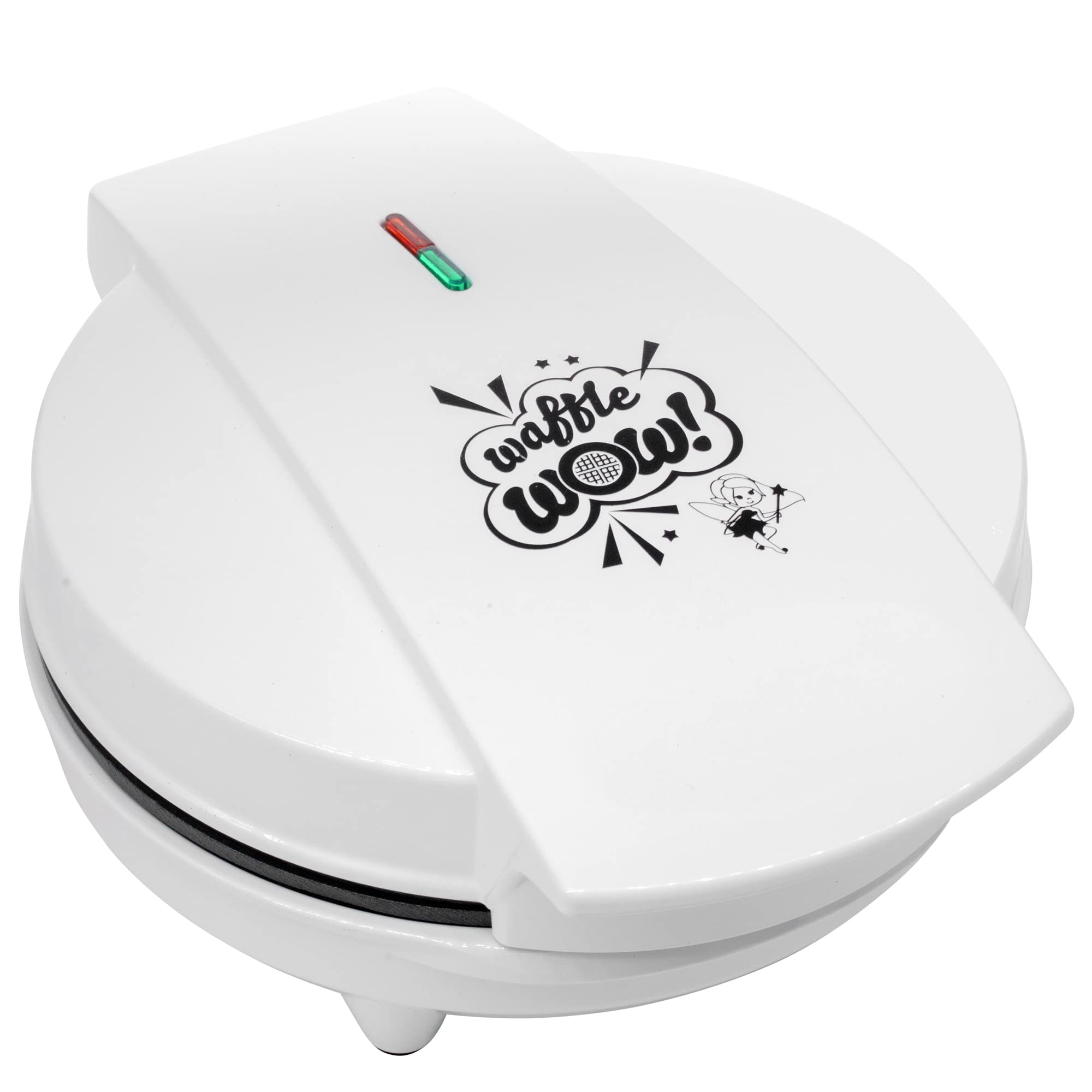 Fairy Friends Mini Waffle Maker - Electric Non-Stick Waffle Iron for Kids & Adults - Makes 7 Magical Fairy-Shaped Waffles & Pancakes Fast - Perfect for Breakfast, Parties & Princess-Themed Gifts