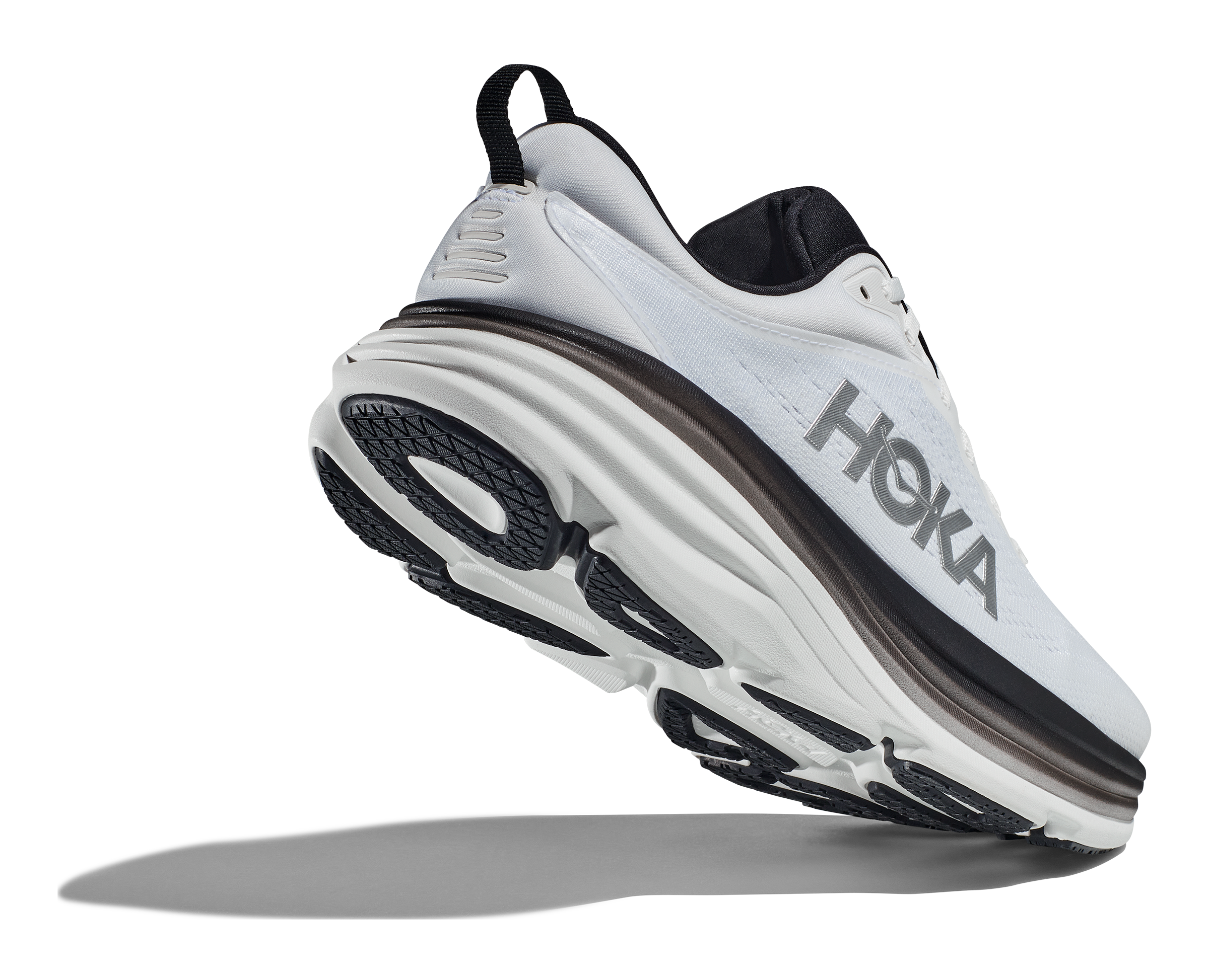 HOKA Bondi 8 Running Shoes for Men - Cushioned Road Running Sneakers with Maximum Comfort for Marathon, Jogging & Daily Wear