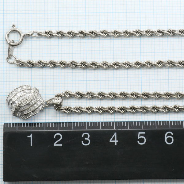 18K White Gold Diamond Necklace for Women - Elegant & Luxurious Jewelry Gift for Anniversary, Wedding, or Special Occasions