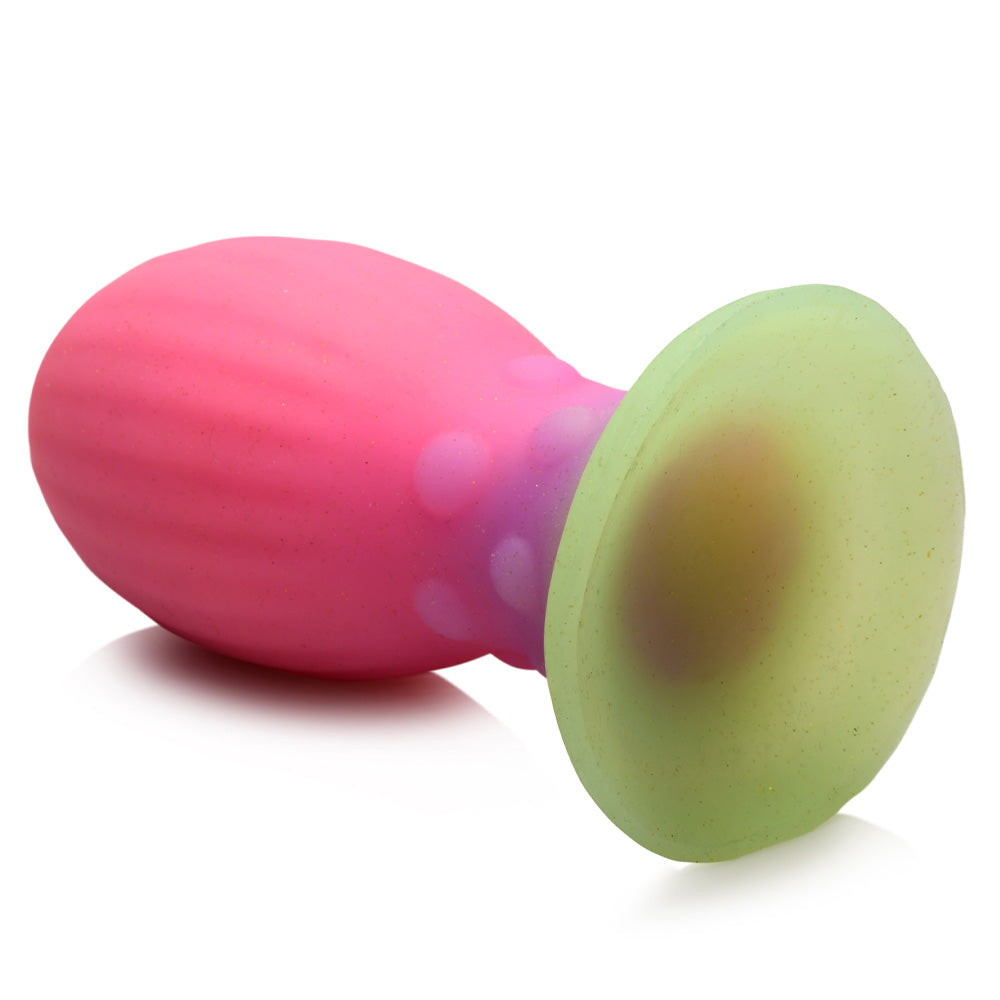 Creature Cocks Xeno Glow in the Dark Silicone Alien Egg - Novelty Adult Toy for Fantasy Play & Sensory Stimulation