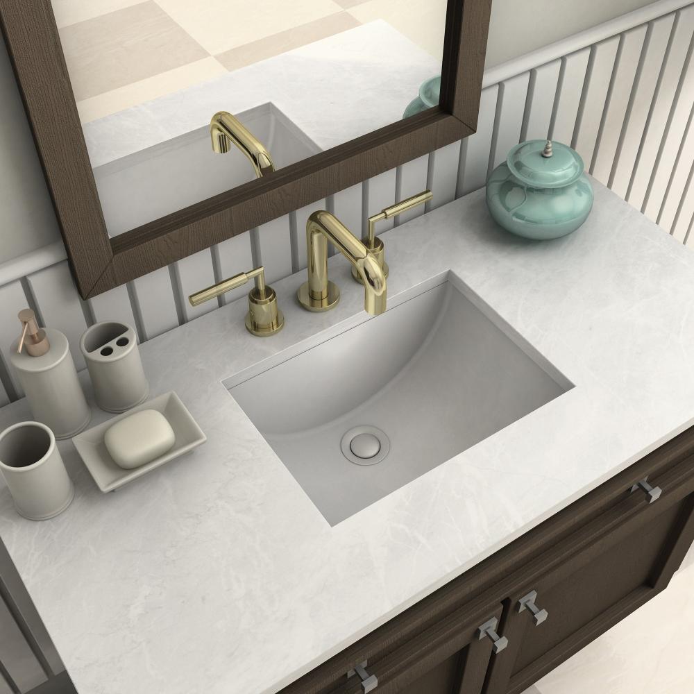 ZLINE El Dorado Widespread Bathroom Faucet in Polished Gold - 8 Inch Centerset Luxury Bathroom Sink Faucet with High Arc Spout - Perfect for Modern and Classic Bathroom Decor (ELD BF PG)