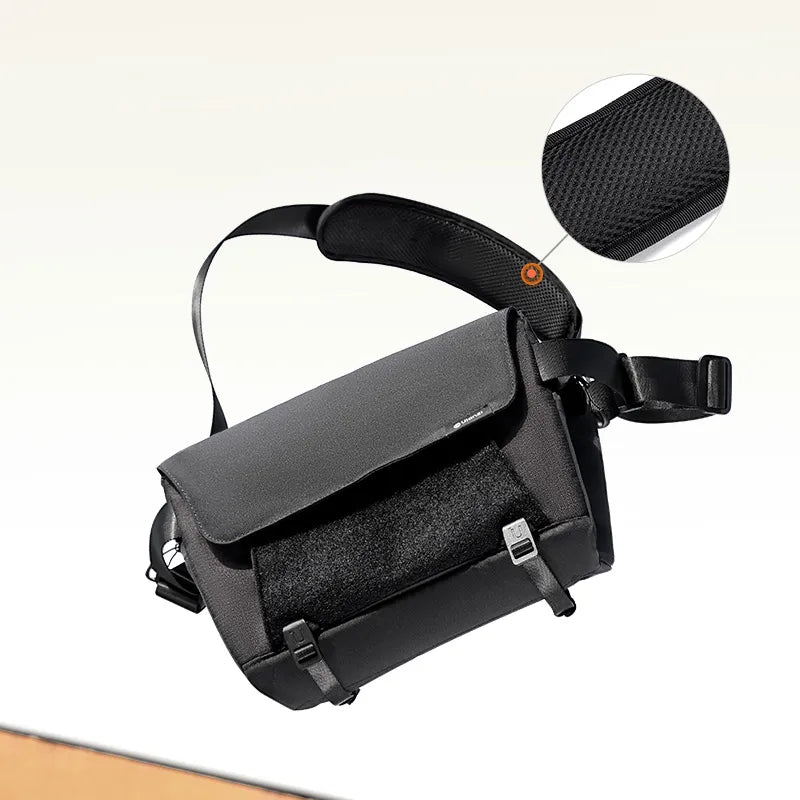 Ulanzi B158 Crossbody Camera Bag - Lightweight & Waterproof DSLR/SLR Shoulder Bag for Travel, Hiking & Photography