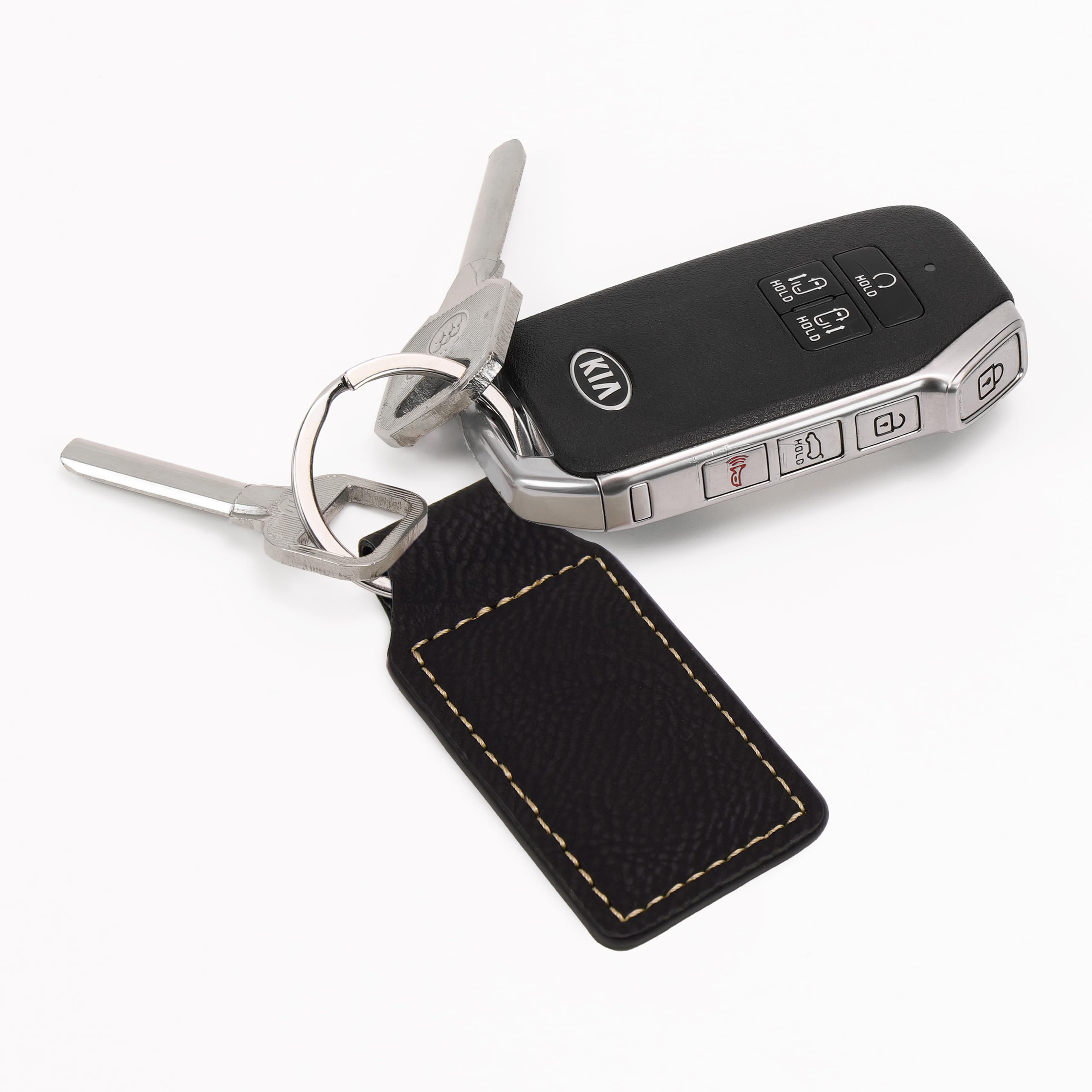 Personalized LaserGram Rectangle Keychain - Custom Engraved Tuna Fish Design - Perfect for Gifts, Travel & Everyday Use