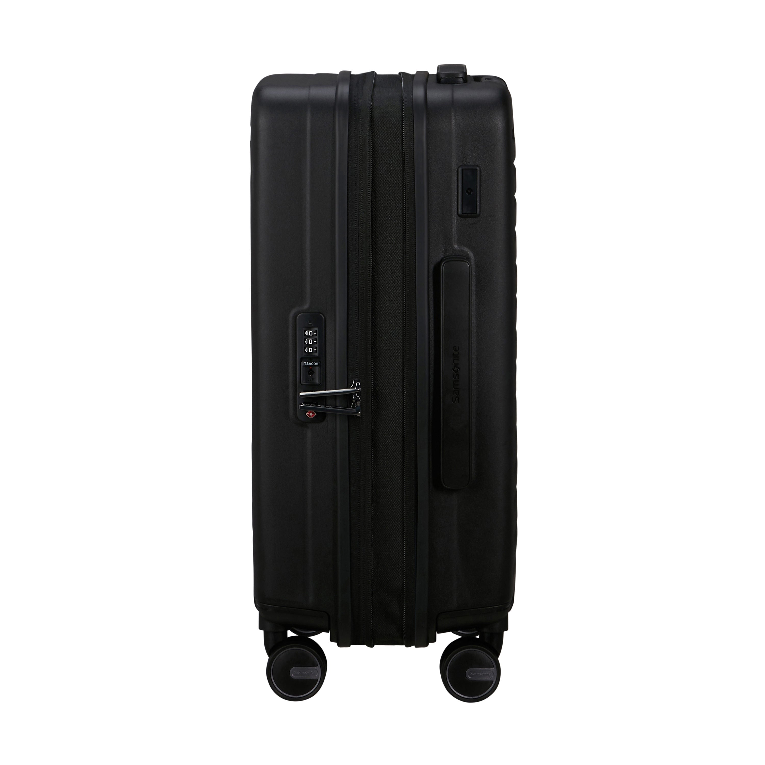 Samsonite Restackd Spinner Carry On Expandable Luggage - Lightweight Hardshell Suitcase with 360° Wheels for Air Travel & Business Trips