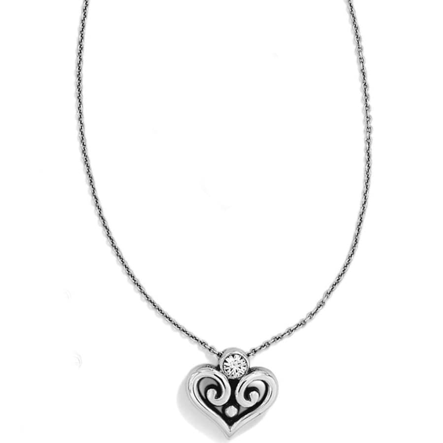 Alcazar Heart Necklace for Women - 18K Gold Plated Romantic Pendant Jewelry Gift for Her - Perfect for Valentine's Day, Anniversary & Special Occasions