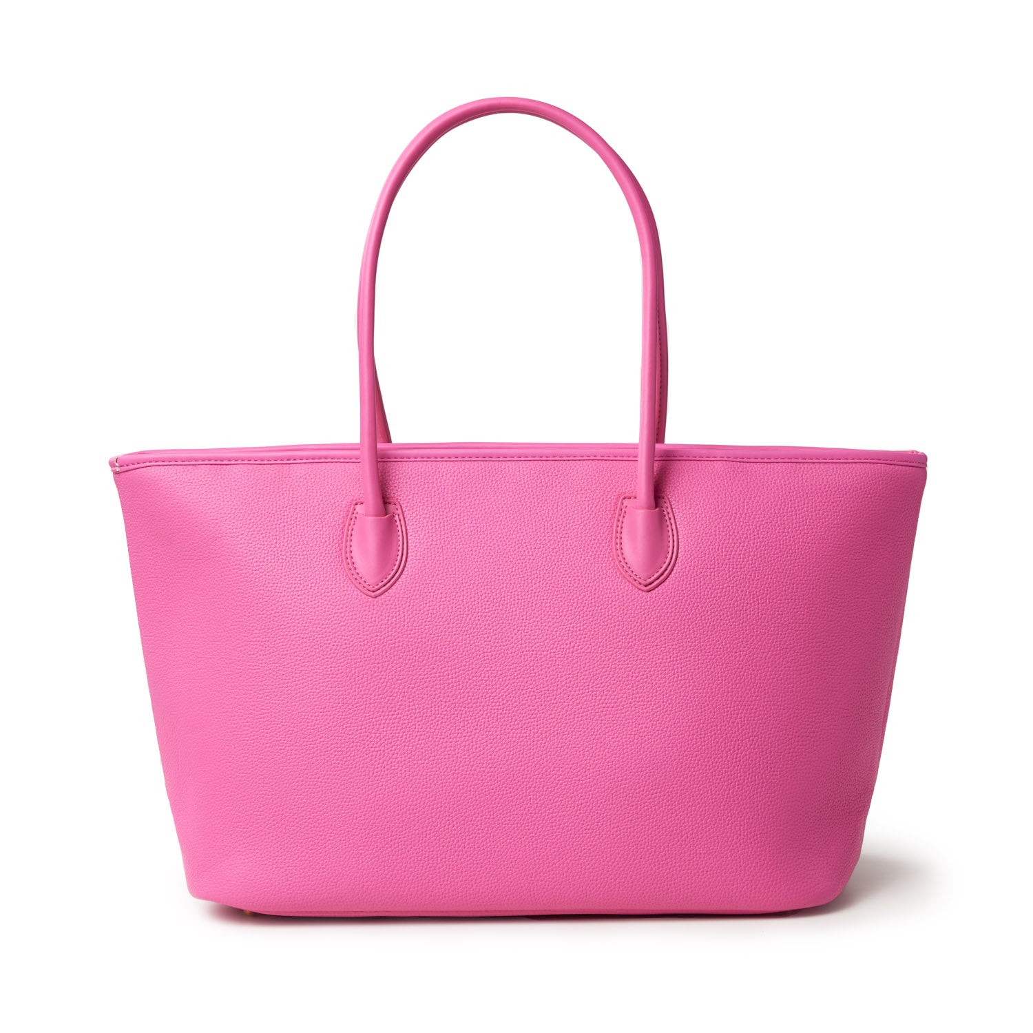 Stylish Pebble Tote Bag for Women - Hot Pink Fashionable Shoulder Bag - Perfect for Work, Travel & Shopping