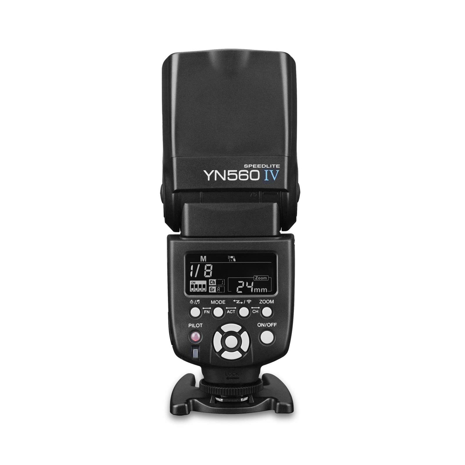 YN560 IV (Improved Version) 2.4G Wireless Flash Speedlite - Universal Camera Flash Slave/Master Replacement for Canon Nikon Sony DSLR - Perfect for Portrait, Wedding & Studio Photography