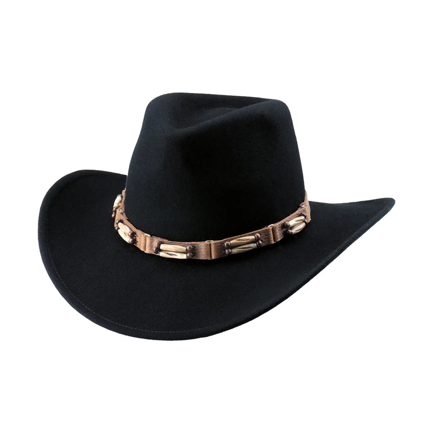Premium Bullhide Broomfield Wool Felt Cowboy Hat for Men & Women - Western Style, Durable & Comfortable - Perfect for Rodeo, Ranch Work, and Outdoor Adventures