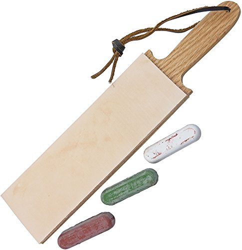 Double Sided Leather Paddle Strop 2.5