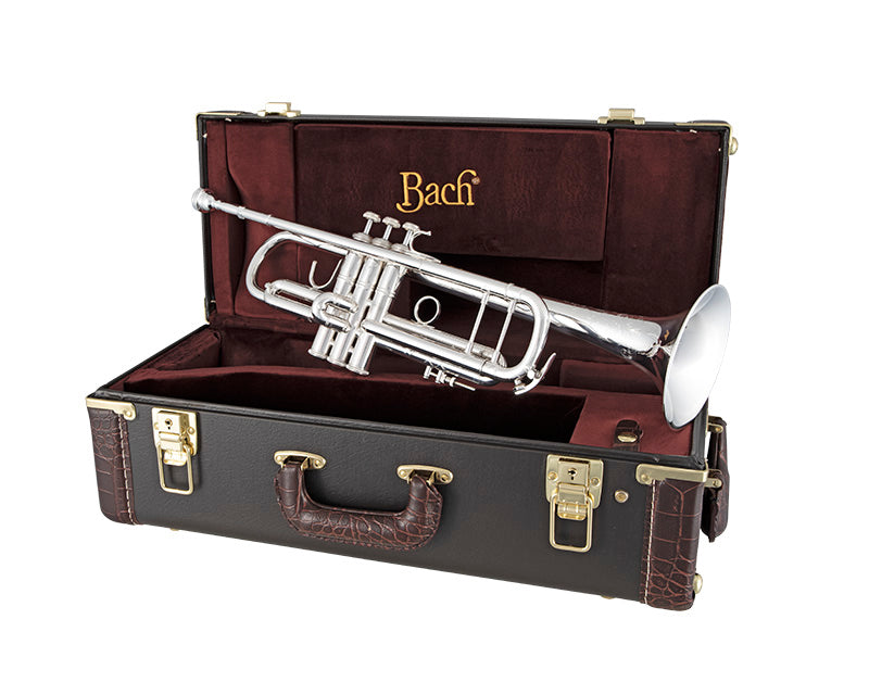 Bach 190S37 Stradivarius Anniversary Trumpet - Professional Silver Plated Bb Trumpet for Jazz, Orchestral & Solo Performances - Perfect for Musicians, Students & Collectors
