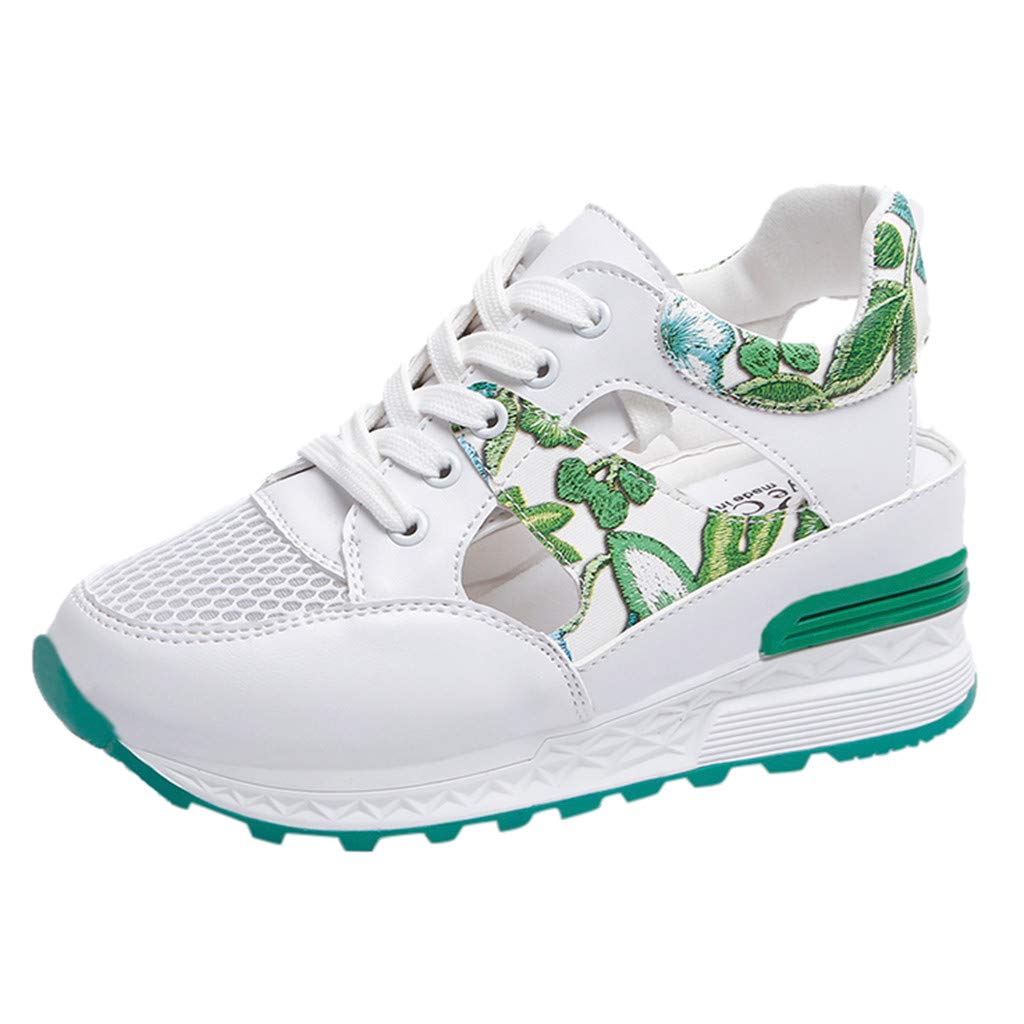 Women's Comfortable Sneakers with Buttery Soft Wedge - Flock Running Shoes for Casual Wear, Slip-On Platform Sneakers with Thick Sole | Perfect for Walking, Running & Everyday Fashion