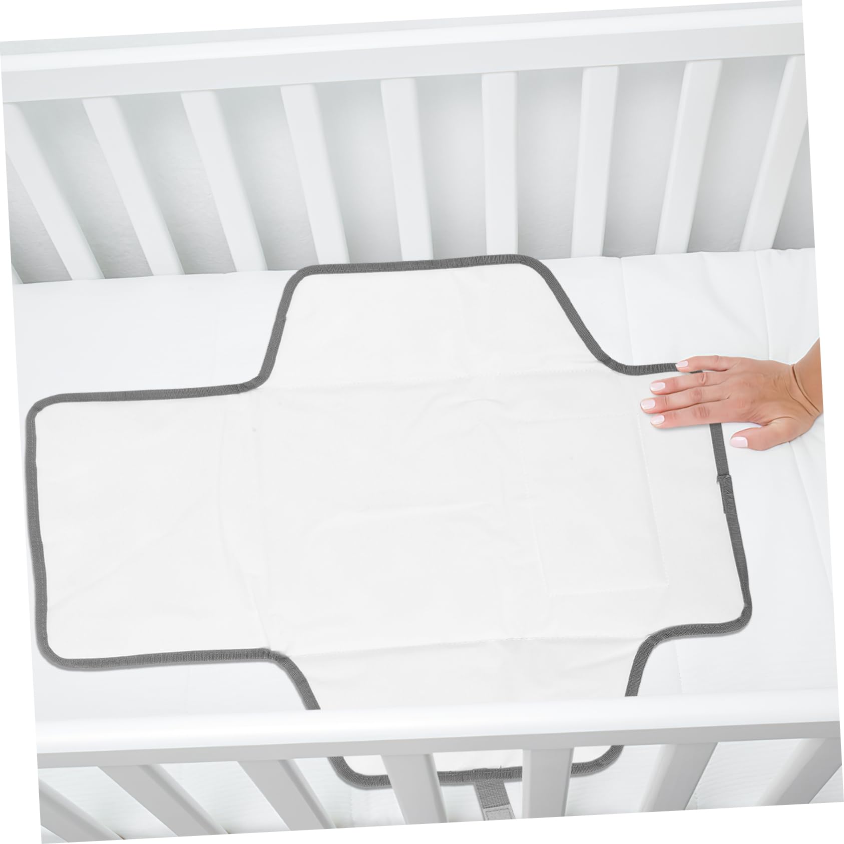 IWOWHERO Waterproof Diaper Changing Pad for Newborns & Babies - Soft Portable Changing Mat for Nursery, Travel & On-the-Go Diaper Changes - Perfect for Home, Daycare & Hospital Use
