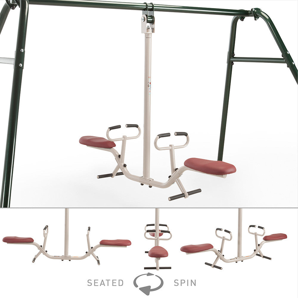 Gym Dandy Tilt A Swing - 360° Multi-Directional Baby Swing for Indoor & Outdoor Play | GD 6662 | Perfect for Backyards, Playrooms & Daycares