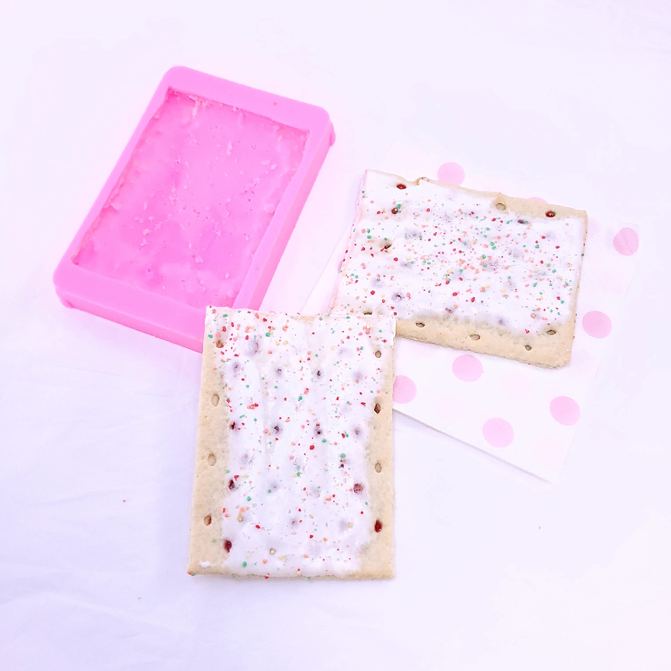 Pop Cake Tart Cookie Soap Candle Wax Resin Mold NC087 - Perfect for DIY Crafts, Bath Bombs, and Home Decor