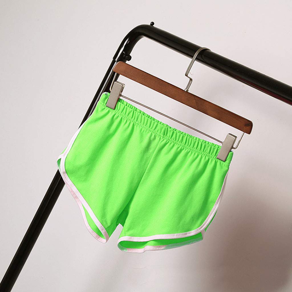 **Men's & Women's Casual Summer Shorts - Elastic Waist Gym Shorts for Workout, Running, Yoga - Comfortable Lounge Pants & Sleepwear - Perfect for Home, Gym, Travel & Outdoor Activities**