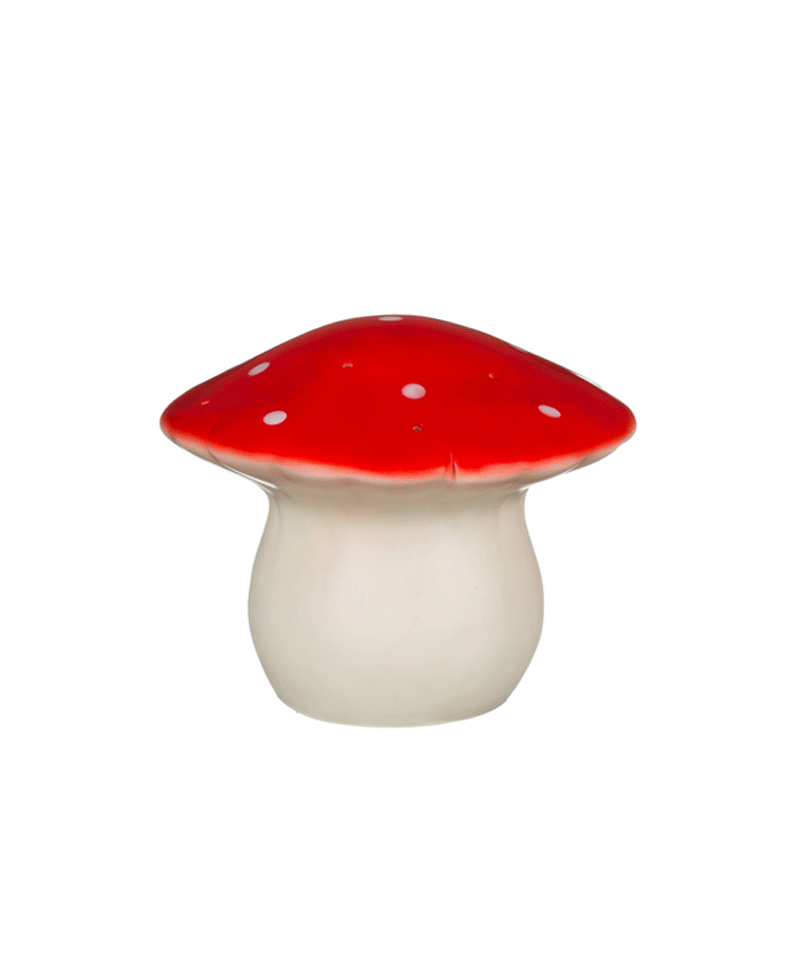 Small Mushroom Night Light - Cute Toadstool Lamp for Kids Room, Nursery, or Bedside - Warm White LED Nightlight for Cozy Ambiance