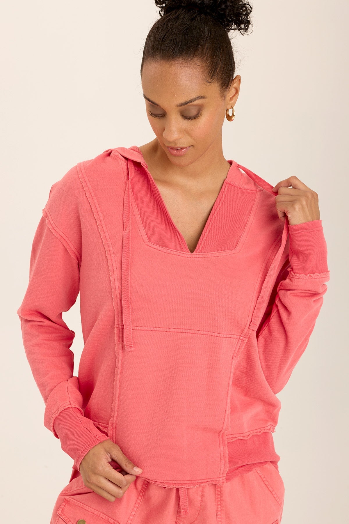 Terry Rosalyn Hoodie - Soft & Cozy Women's Pullover Sweatshirt | Casual Loungewear for Fall & Winter | Perfect for Home, Travel & Outdoor Activities