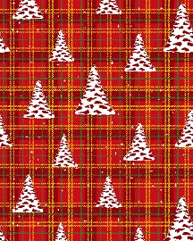 Merry Christmas Tree Red Buffalo Plaid Holiday