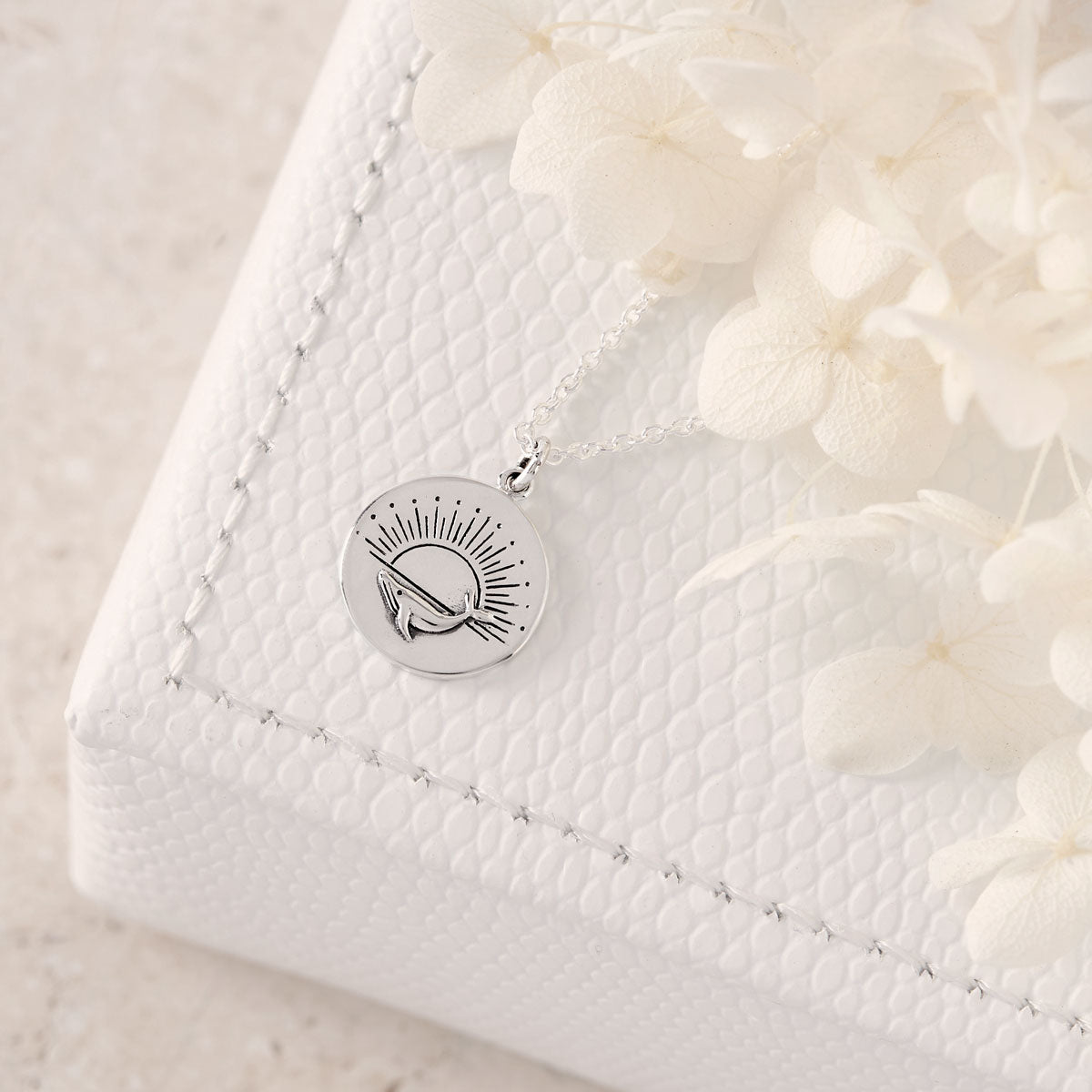 Whale Dancer Necklace - Handmade Sterling Silver Whale Pendant for Women - Perfect Gift for Ocean Lovers, Beach Wedding, and Boho Jewelry Collection