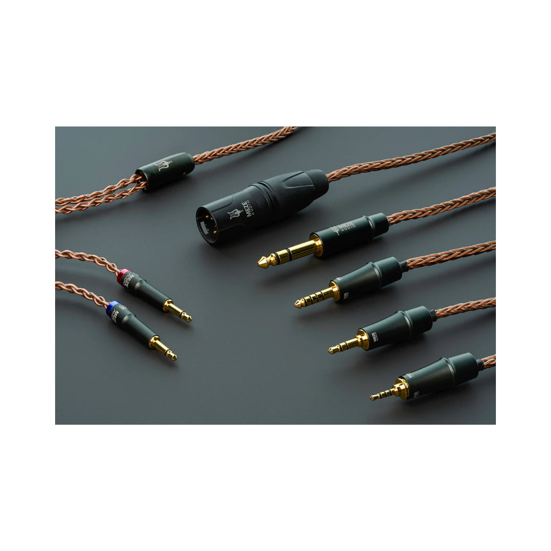 Premium Meze Audio 3.5mm Copper PCUHD Audio Cable - High-Quality Sound for Headphones, Gaming Headsets & Studio Equipment