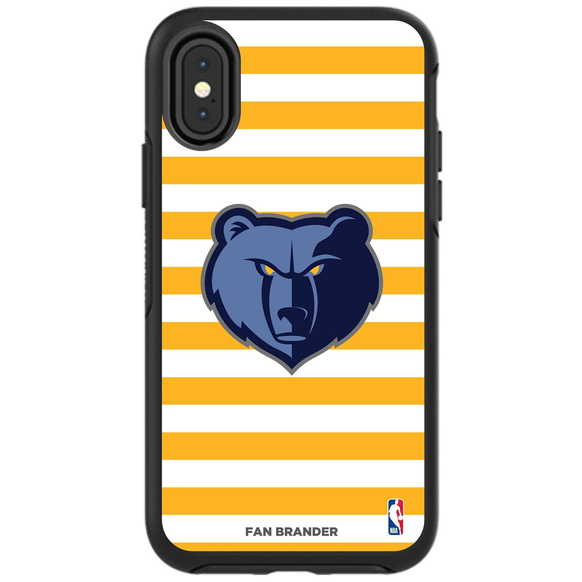 NBA OtterBox Symmetry Case for iPhone - Premium Protective Phone Cover with Stripes Design | Perfect for Basketball Fans & Sports Enthusiasts