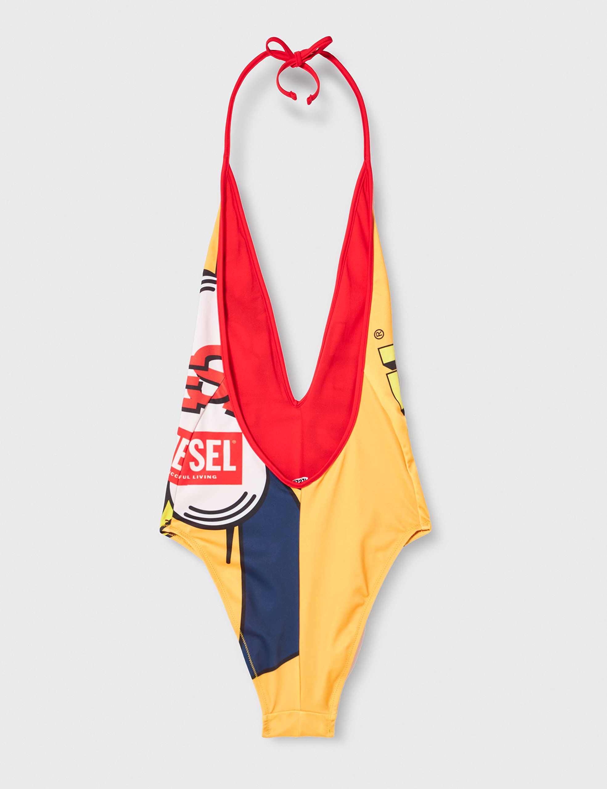 Diesel Women's BFSW-Lory One Piece Swimsuit - Sexy High Cut Bathing Suit for Beach, Pool & Vacation | Tummy Control & Comfortable Swimwear