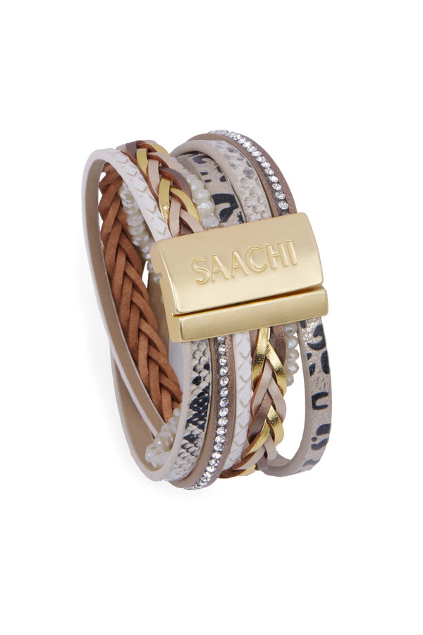 Stylish Patterned Leather Buckle Bracelet - Adjustable Wristband for Women & Men - Perfect for Casual Wear, Date Nights & Gift Giving