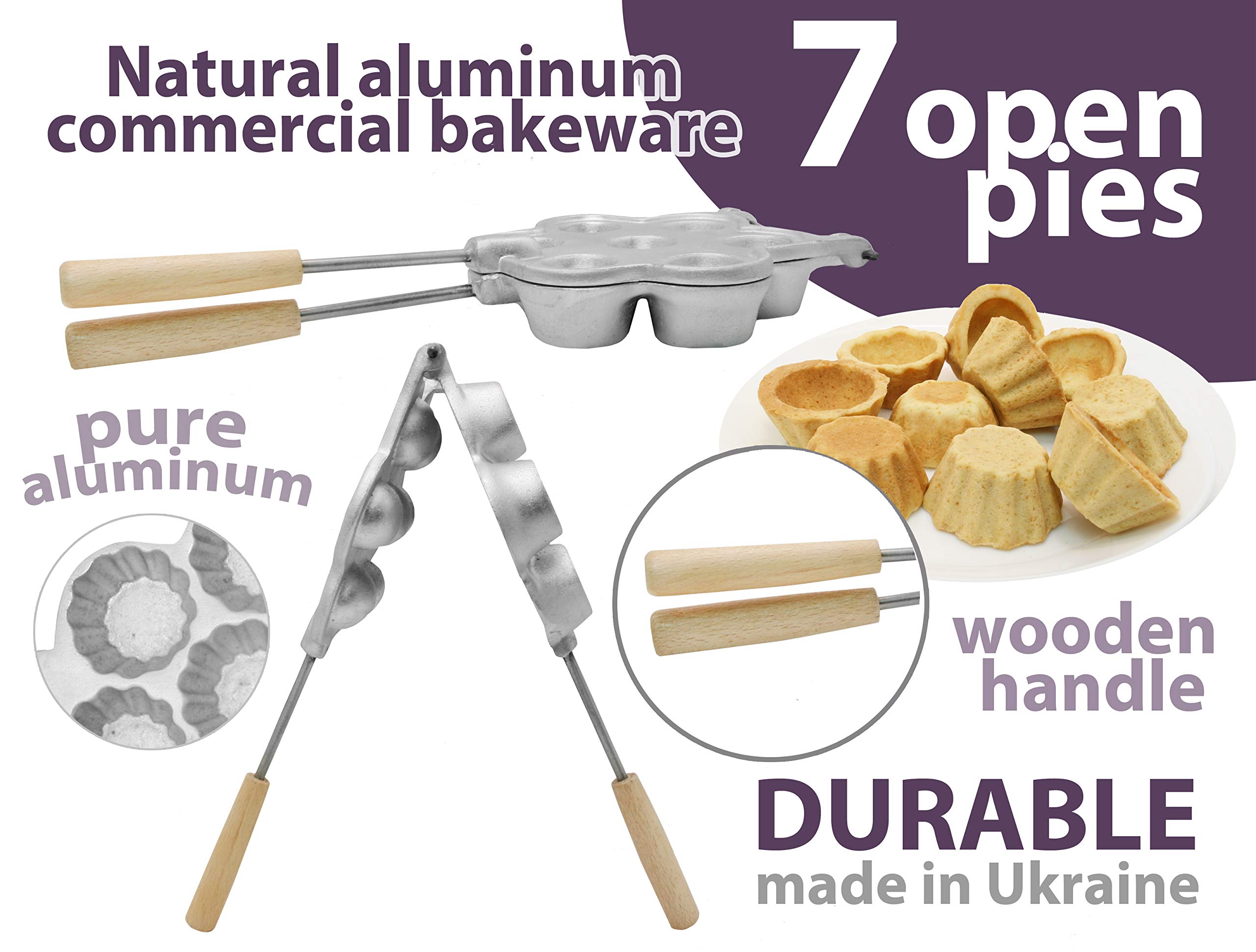 PetriStor Cupcake Maker - Mini Muffin & Tart Baking Pan Set for Cookies, Pies & Desserts - Perfect for Home Baking, Parties & Holiday Treats